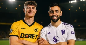 JØRGEN STRAND LARSEN - BRUNO FERNANDES