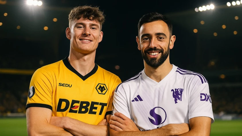 JØRGEN STRAND LARSEN - BRUNO FERNANDES