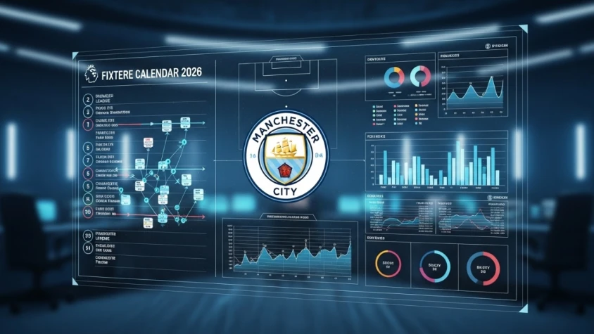 Manchester City's 2026 fixture calendar