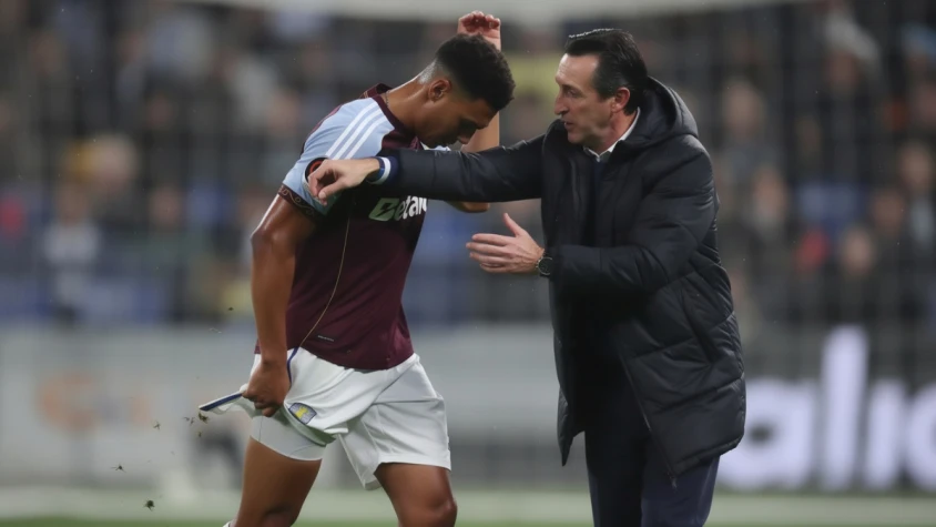 Ollie Watkins suffers hamstring injury in meaningless Europa League match